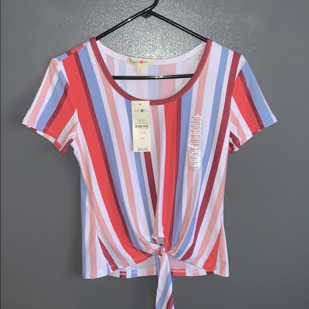 Striped colorful shirt